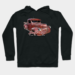 1941 Dodge WD 15 Rat Rod Pickup Truck Hoodie